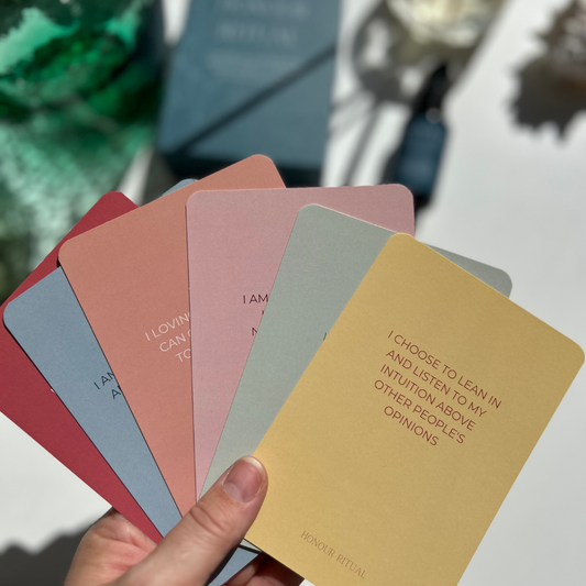 Honour Ritual Self-Compassion Card Deck